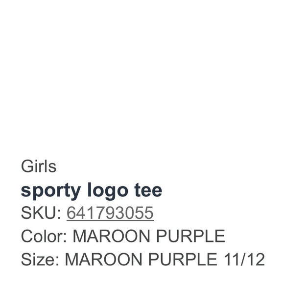 Girls sporty T-shirt 13/14, new Abercrombie kids - Picture 2 of 3